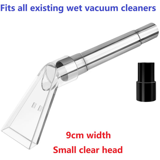 For European Market Fits All Wet Vacuums 9cm Width Cleaners Extraction Attachment for Auto Detailing, Shop Vac Extractor Attachment for Carpet & Upholstery Clearningear Head for Upholstery & Carpet Cleaning and Auto Detailing